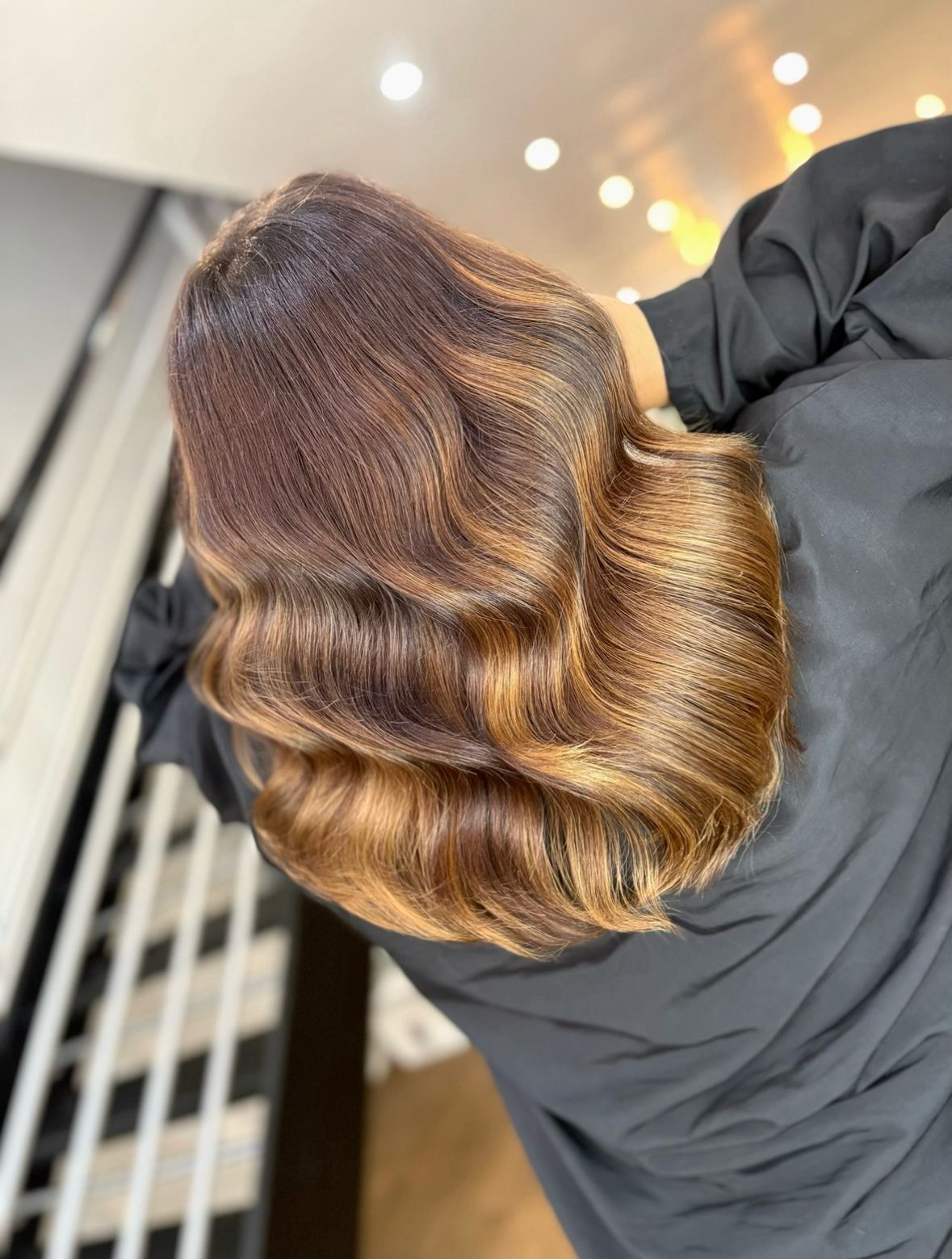 Honey Caramel Waves